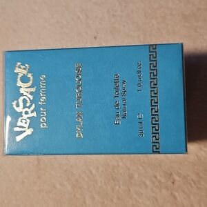 Dylan Turquoise Pour Femme by Versace Perfume Spray 1 oz / 30 ml SEALED In Box